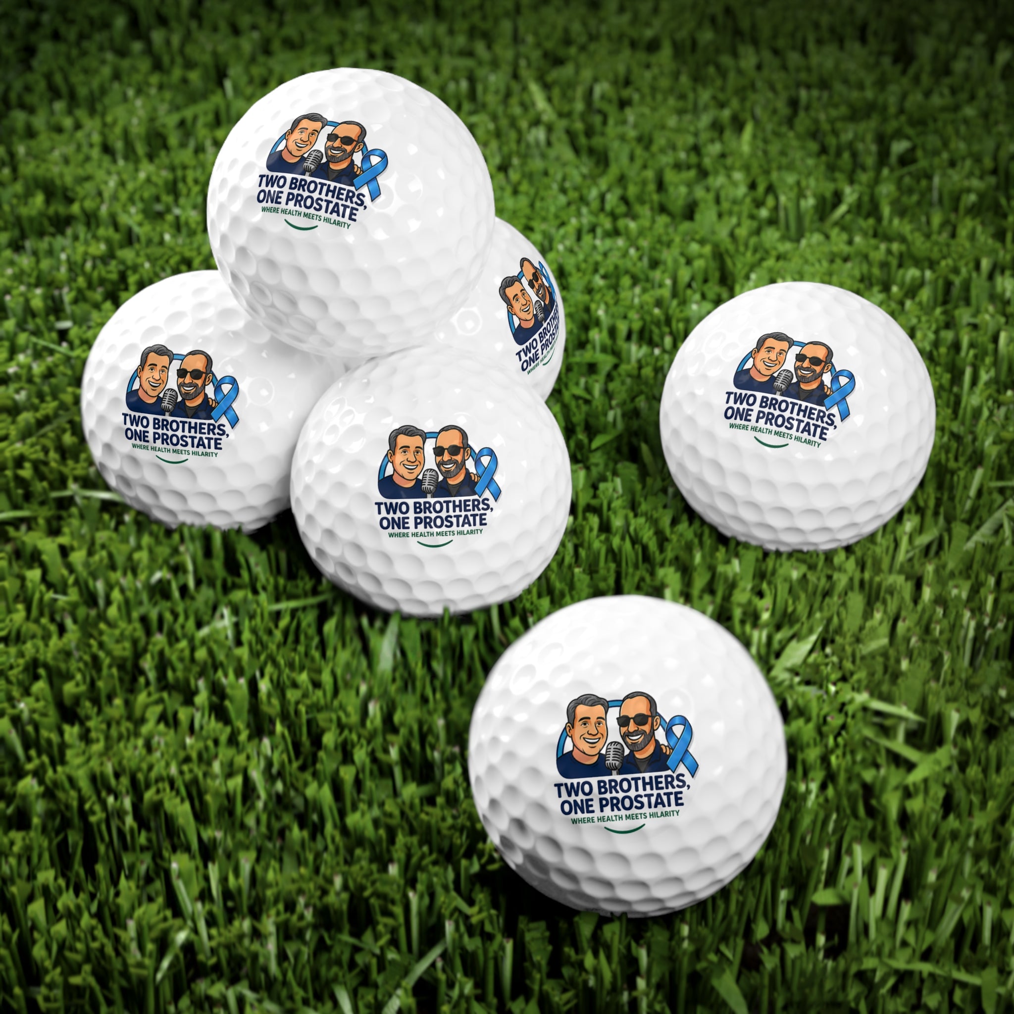 Golf Balls, 6pcs - These are balls you will not want to lose!